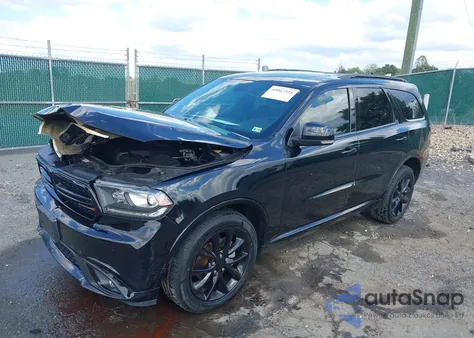 2017 Dodge Durango Gt Awd from USA, damaged, VIN 1C4RDJDG0HC878966